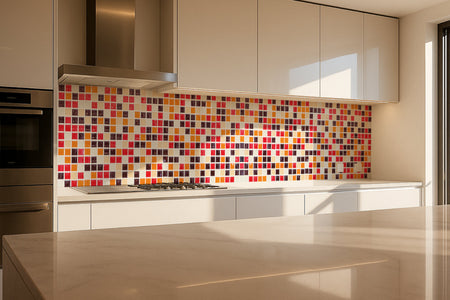 Küchenrückwand Fliesenoptik