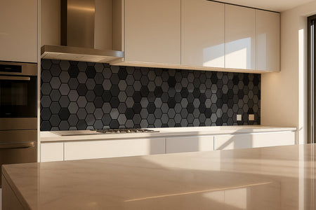 Küchenrückwand Fliesenoptik