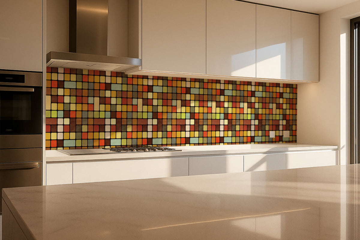 Küchenrückwand Fliesenoptik