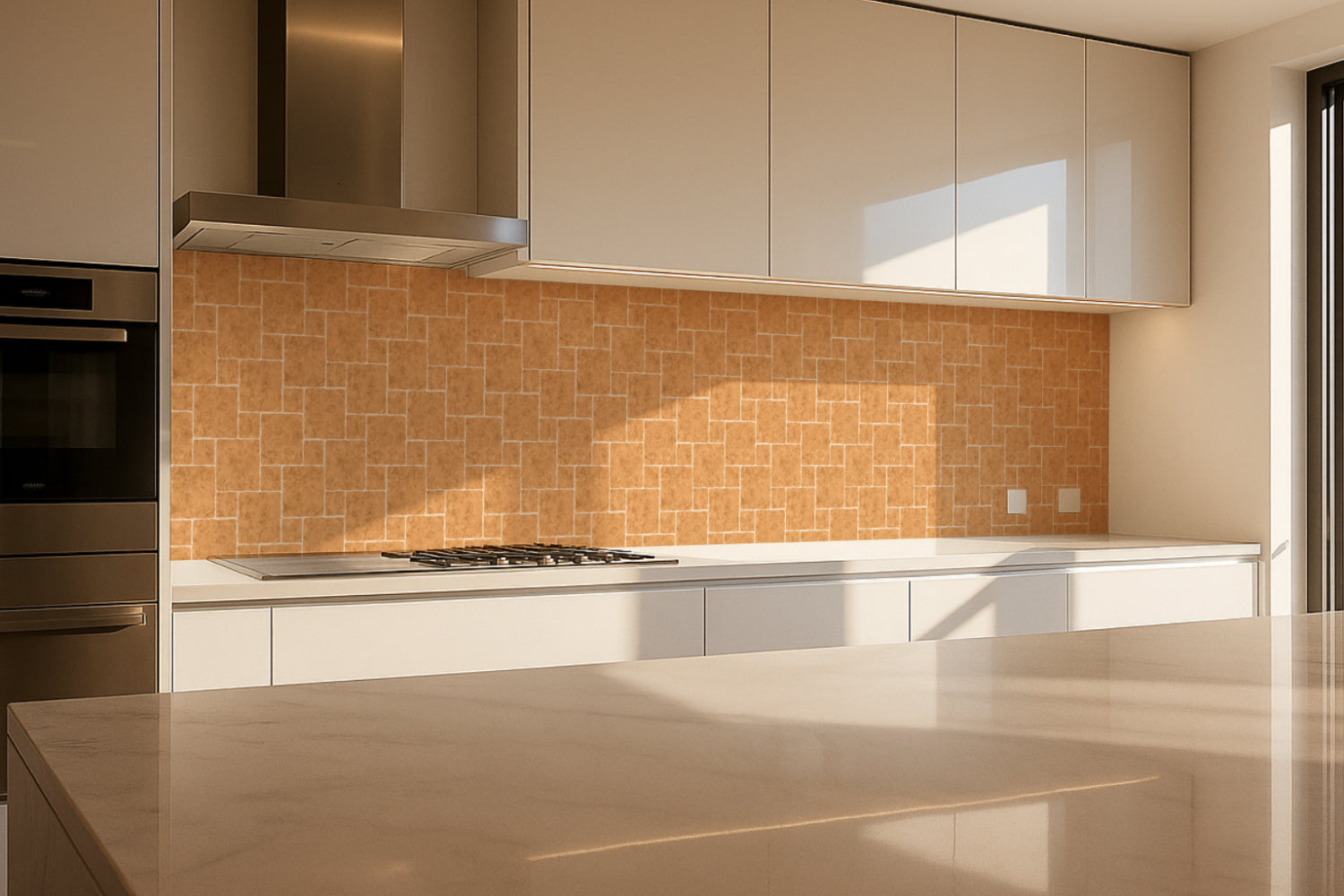 Küchenrückwand Fliesenoptik