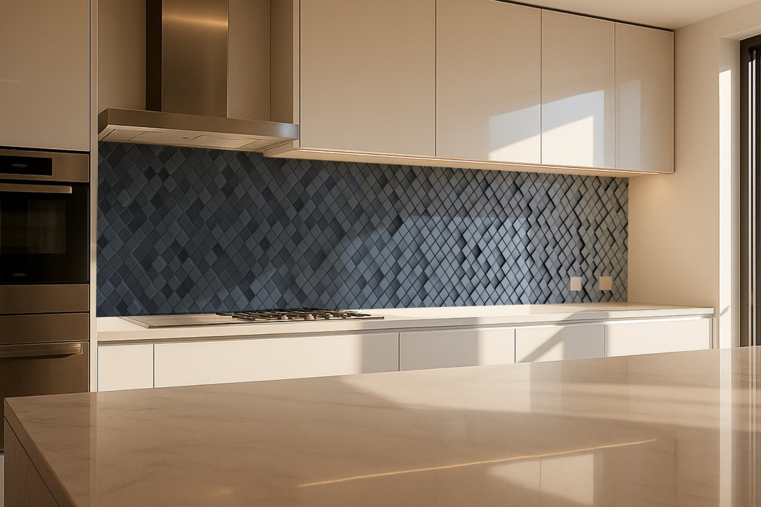 Küchenrückwand Fliesenoptik