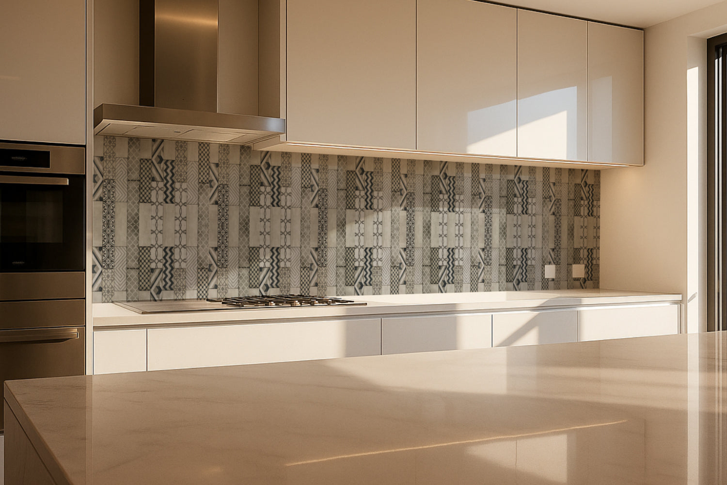 Küchenrückwand Fliesenoptik