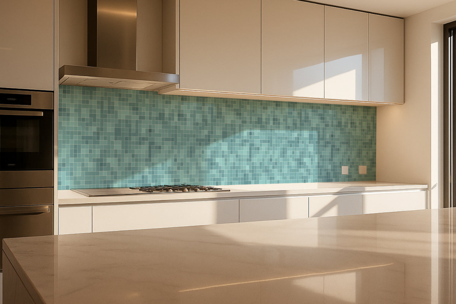 Küchenrückwand Fliesenoptik