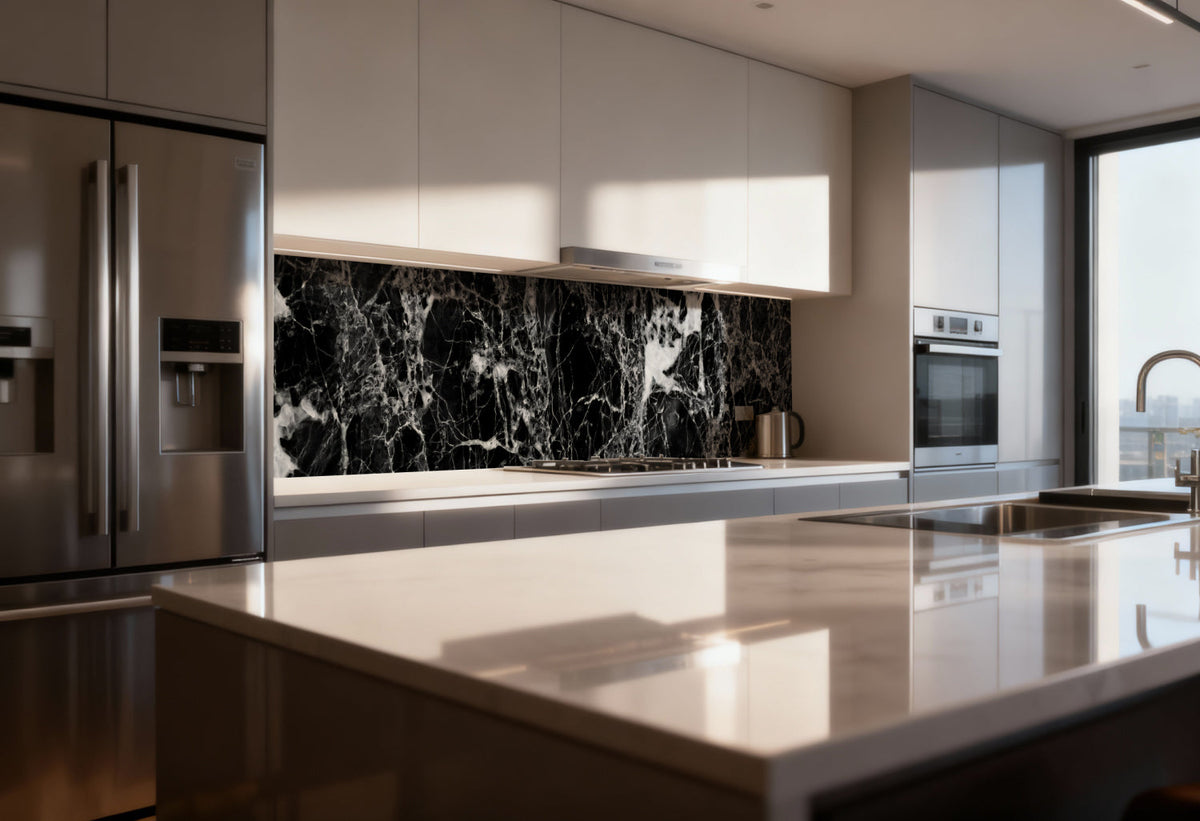 Küchenrückwand Marmoroptik