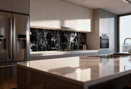 Küchenrückwand Marmoroptik