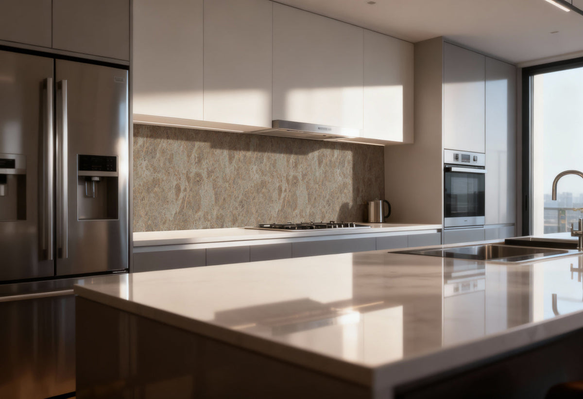 Küchenrückwand Marmoroptik