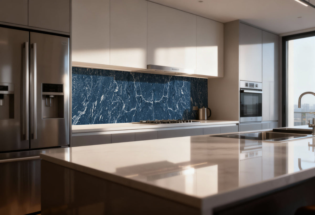 Küchenrückwand Marmoroptik