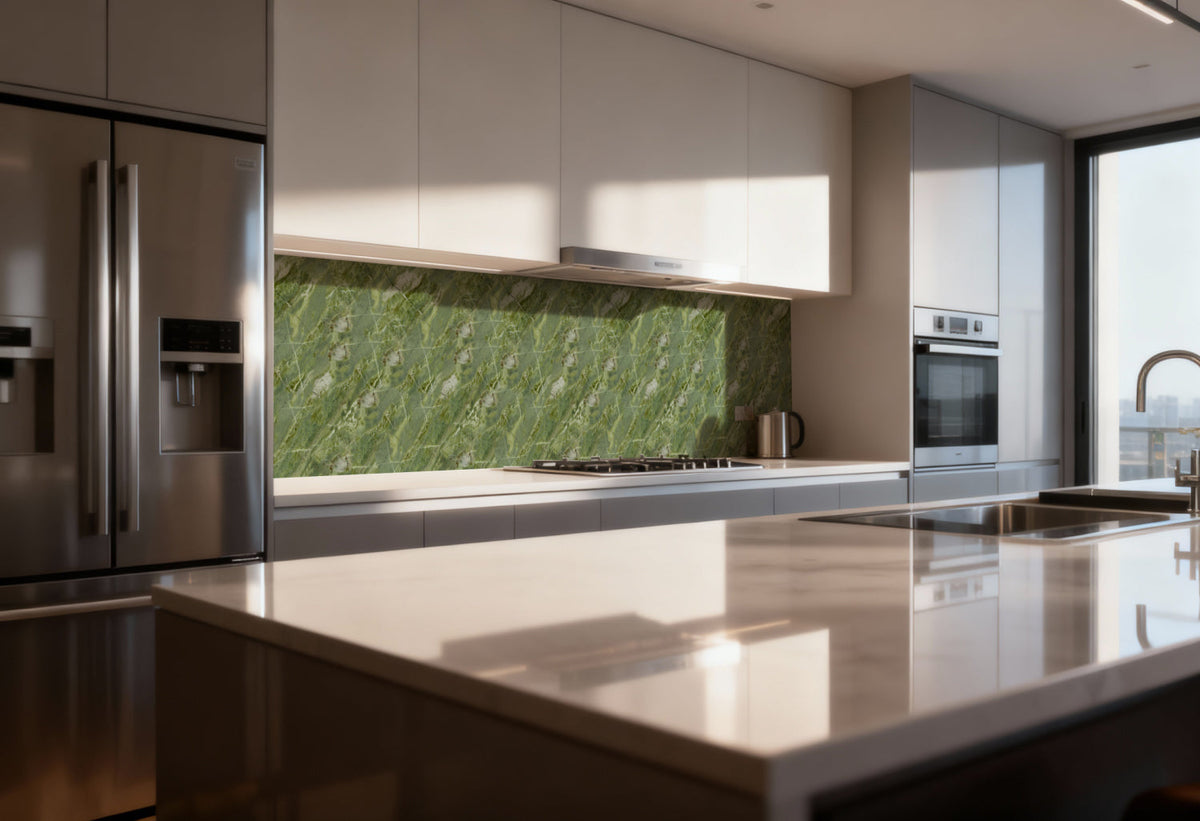 Küchenrückwand Marmoroptik