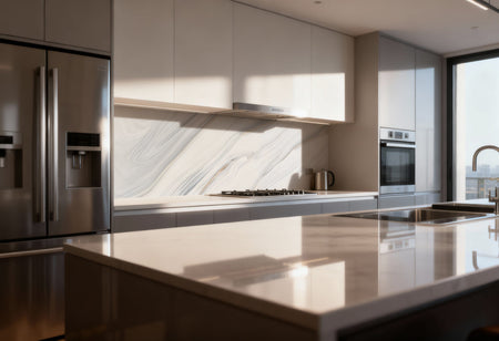 Küchenrückwand Marmoroptik