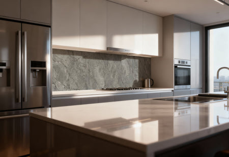 Küchenrückwand Marmoroptik