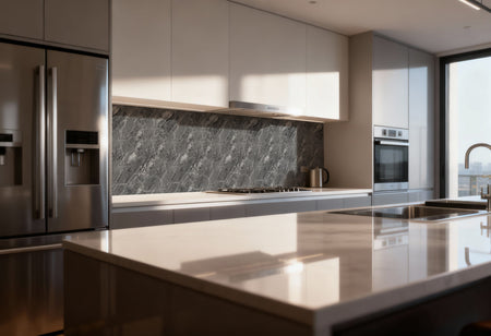 Küchenrückwand Marmoroptik