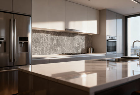 Küchenrückwand Marmoroptik