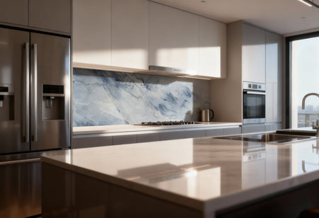 Küchenrückwand Marmoroptik