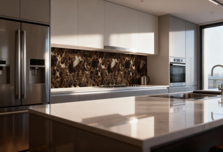 Küchenrückwand Marmoroptik