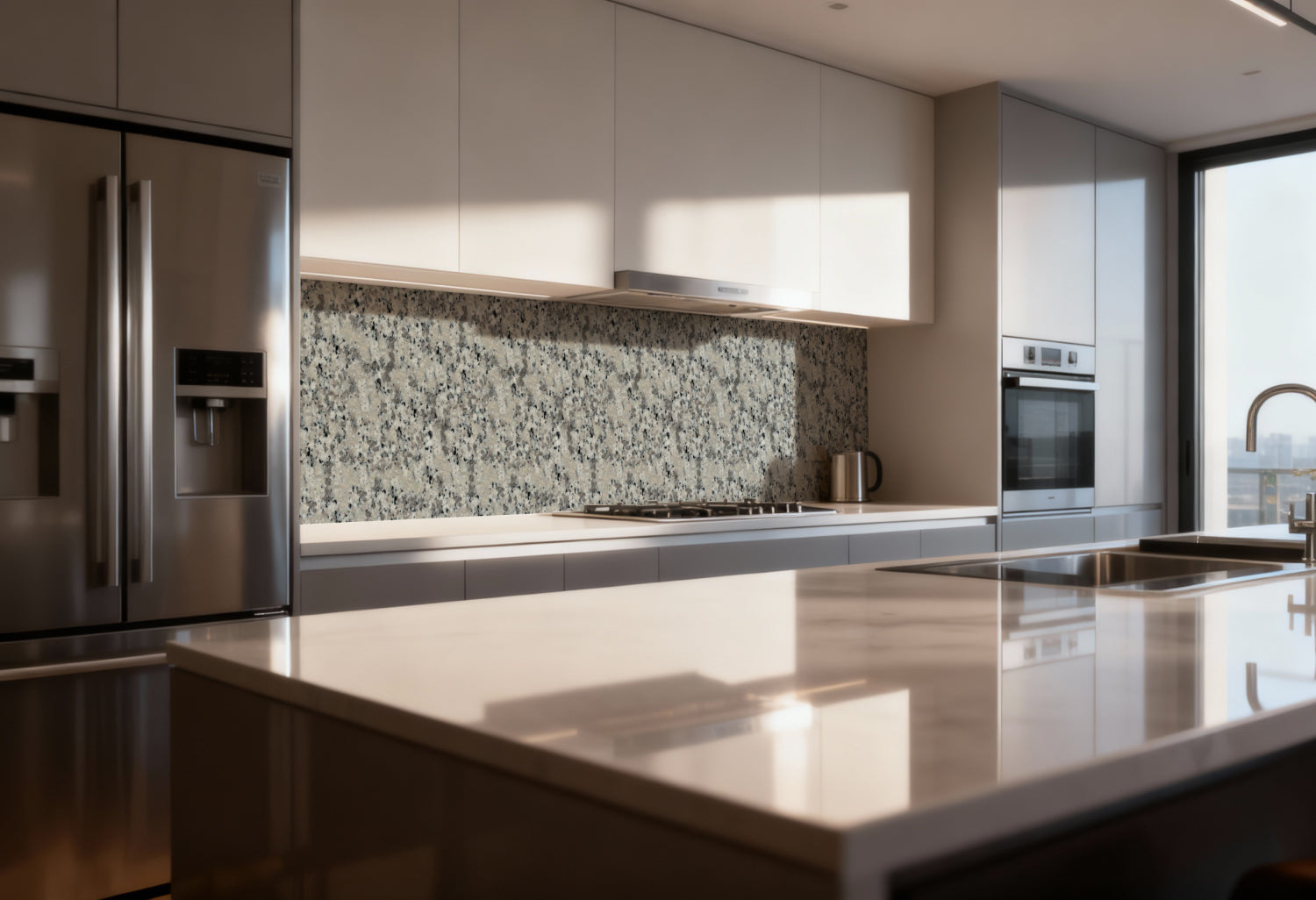 Küchenrückwand Marmoroptik