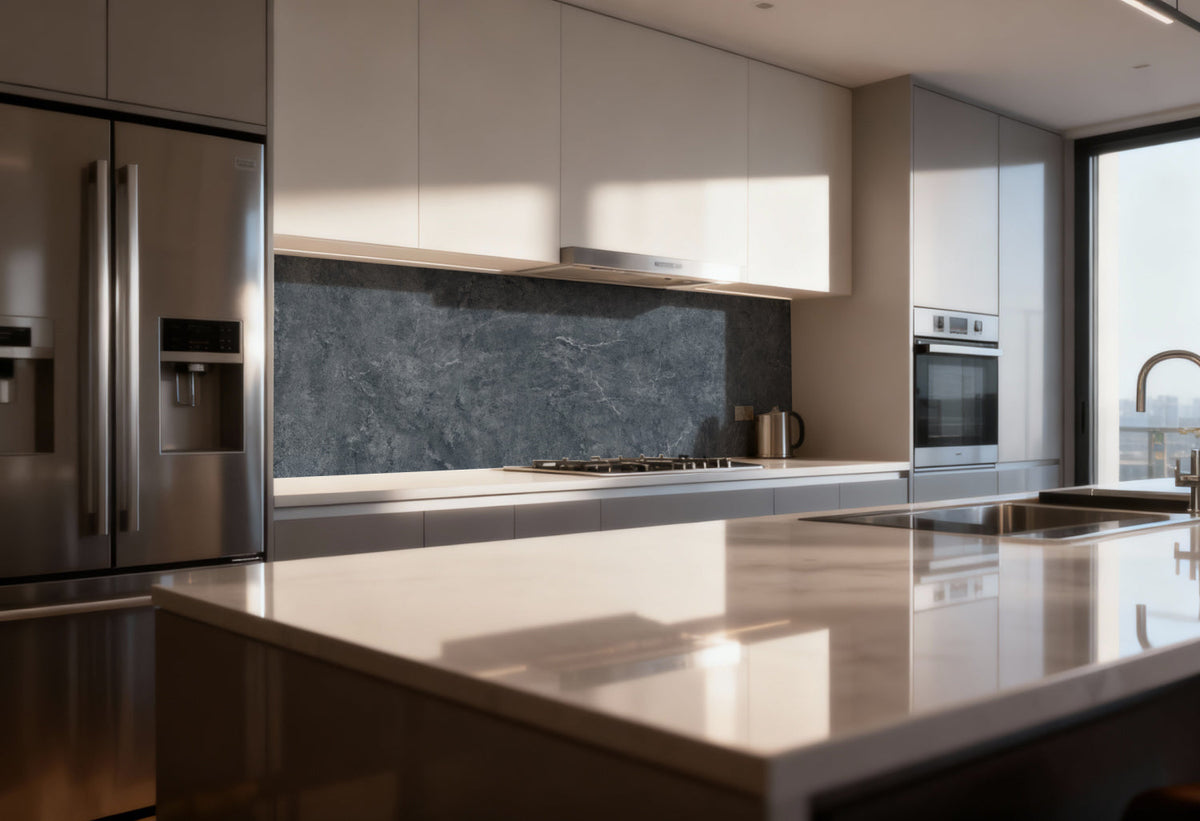 Küchenrückwand Marmoroptik