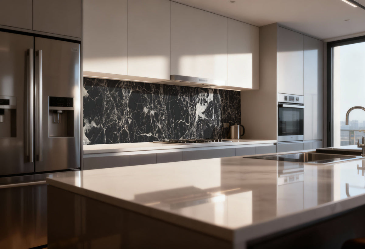 Küchenrückwand Marmoroptik