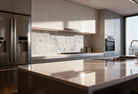 Küchenrückwand Marmoroptik