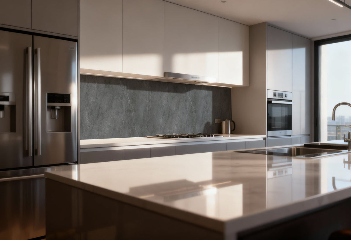 Küchenrückwand Marmoroptik