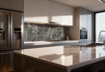 Küchenrückwand Marmoroptik