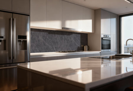 Küchenrückwand Marmoroptik