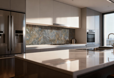Küchenrückwand Marmoroptik