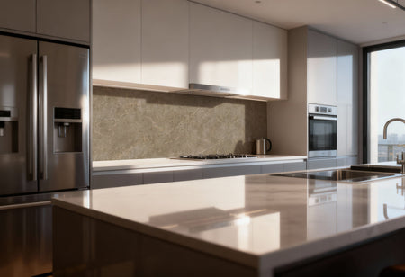 Küchenrückwand Marmoroptik