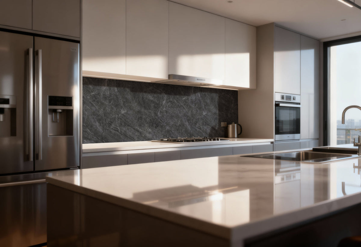 Küchenrückwand Marmoroptik