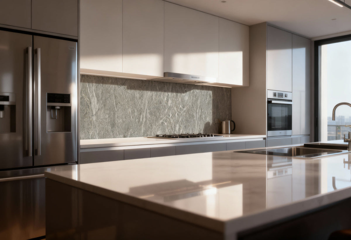 Küchenrückwand Marmoroptik