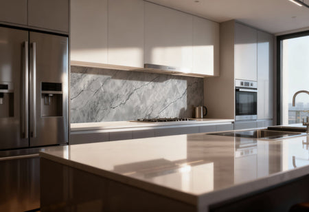 Küchenrückwand Marmoroptik