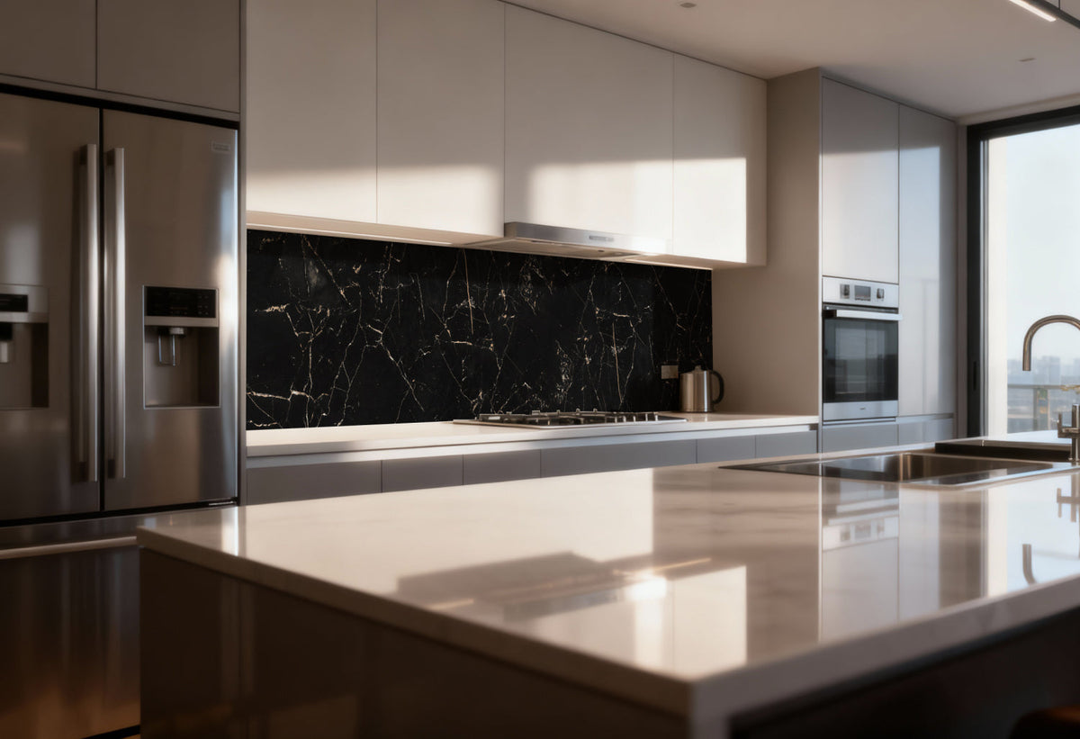 Küchenrückwand Marmoroptik