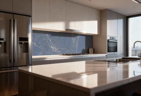 Küchenrückwand Marmoroptik