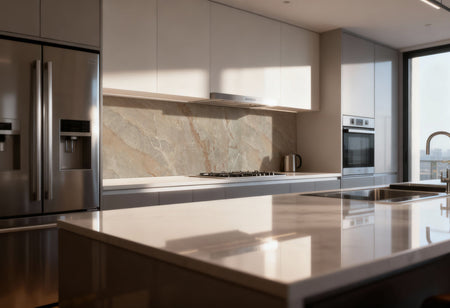 Küchenrückwand Marmoroptik