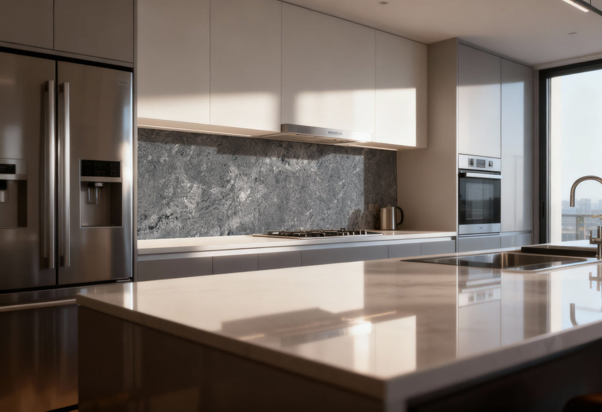 Küchenrückwand Marmoroptik