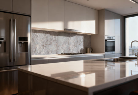 Küchenrückwand Marmoroptik