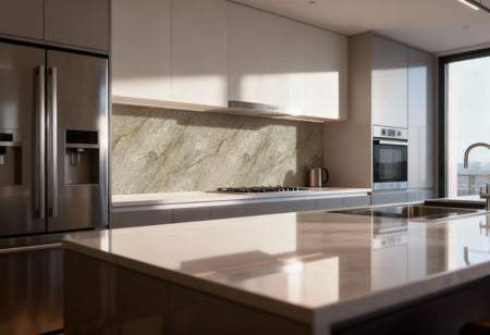 Küchenrückwand Marmoroptik