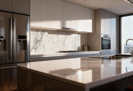 Küchenrückwand Marmoroptik