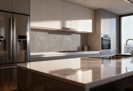 Küchenrückwand Marmoroptik