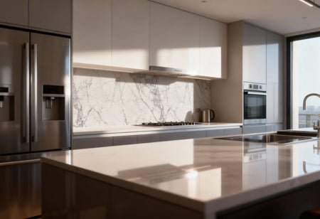 Küchenrückwand Marmoroptik