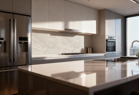 Küchenrückwand Marmoroptik