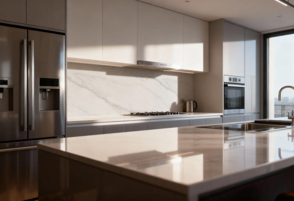 Küchenrückwand Marmoroptik