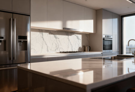 Küchenrückwand Marmoroptik