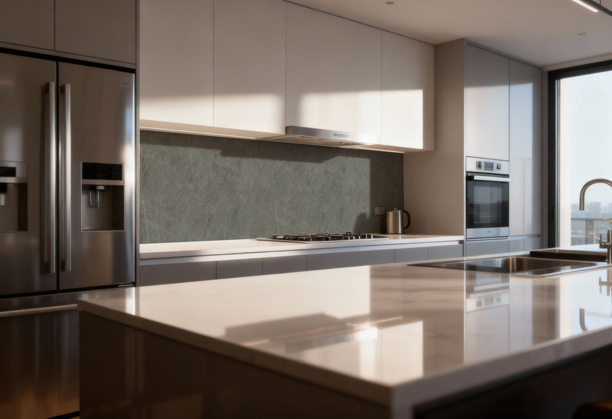 Küchenrückwand Marmoroptik