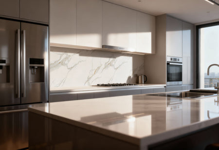 Küchenrückwand Marmoroptik