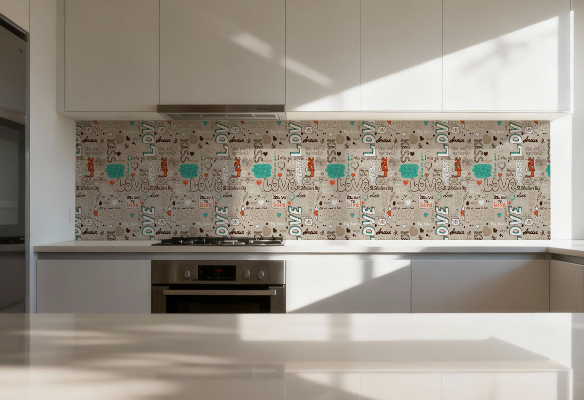 Küchenrückwand Muster