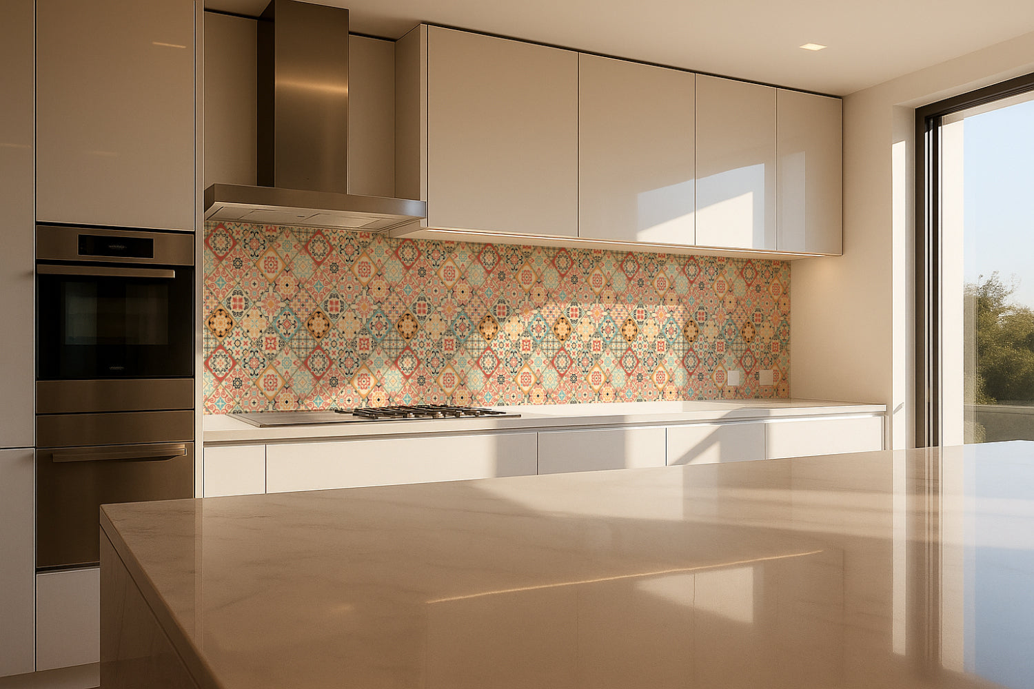 Küchenrückwand Patchwork