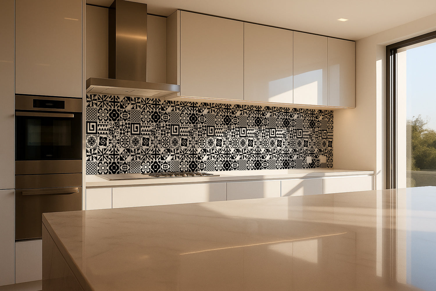 Küchenrückwand Patchwork