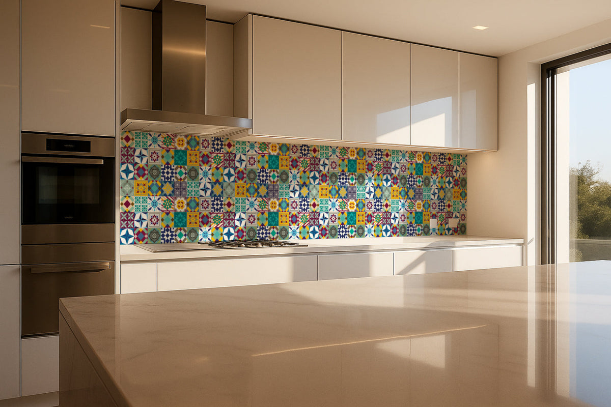 Küchenrückwand Patchwork