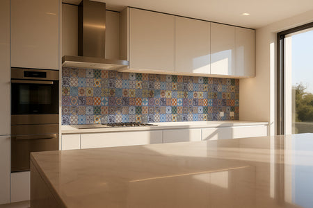 Küchenrückwand Patchwork