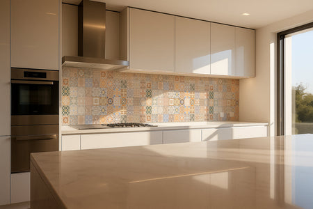 Küchenrückwand Patchwork